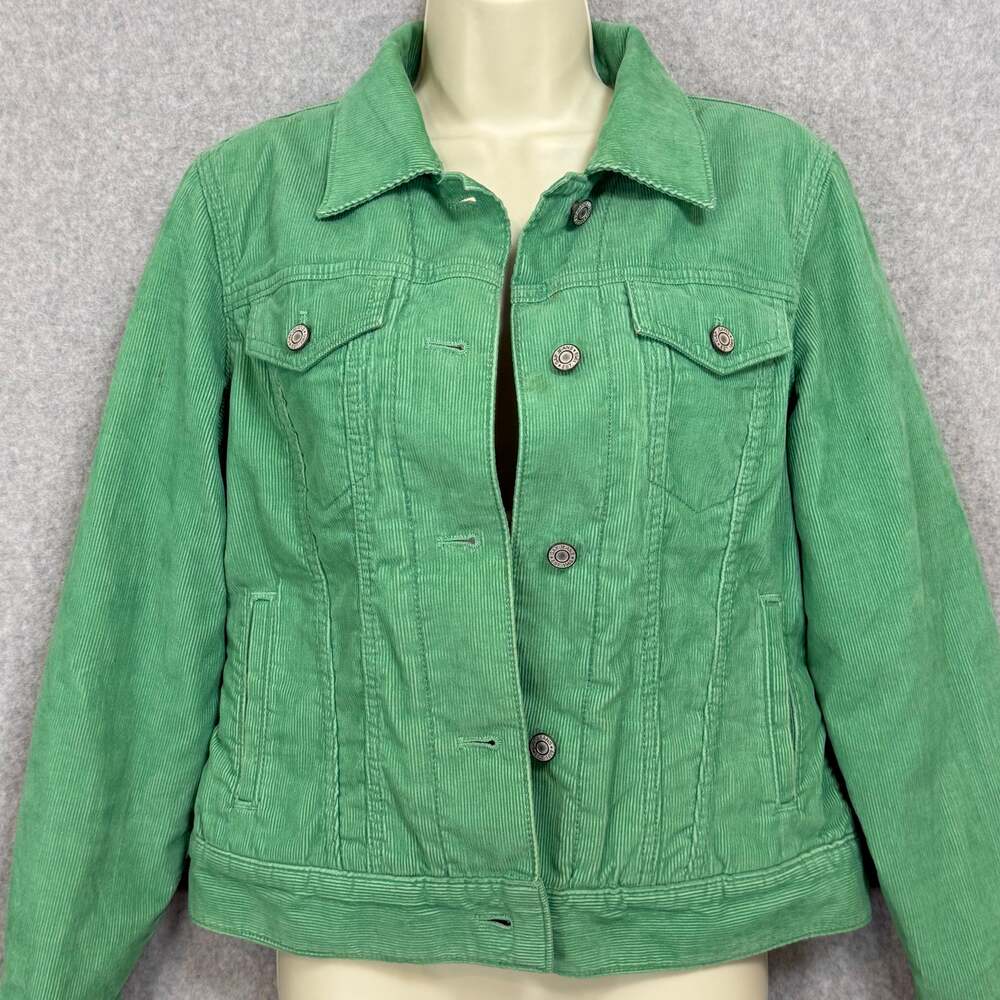 Gap Sherpa Corduroy Trucker Jacket Size S Dopamine Kidcore Unisex Vtg Y2K 2008